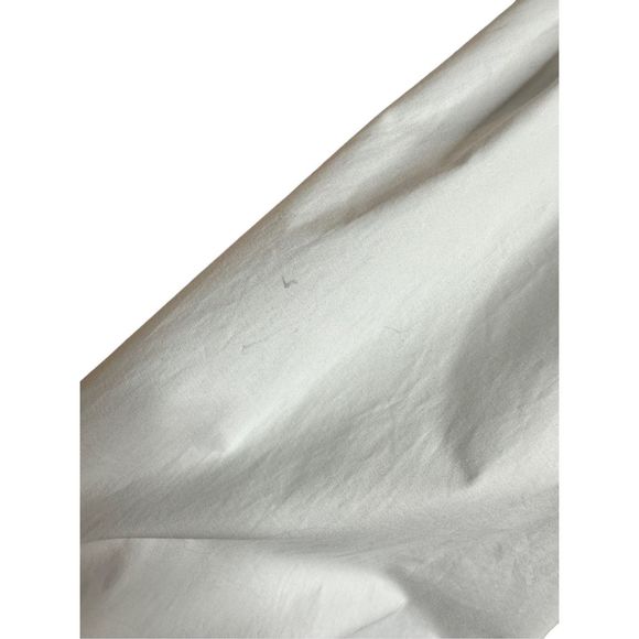 Erika‎ Cavallini Short White Flowy Ling Sleeve Multi Button Dress Tunic Size 2 - Picture 7 of 9